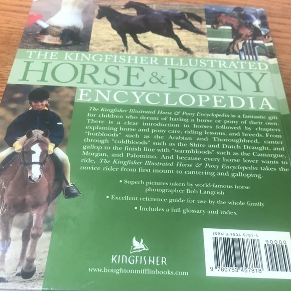 Horse & Pony Encyclopedia - Hardcover Book - Picture 2 of 7